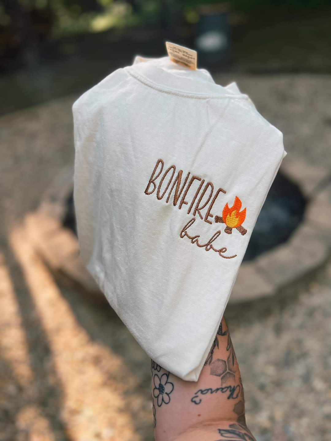 Embroidered Bonfire