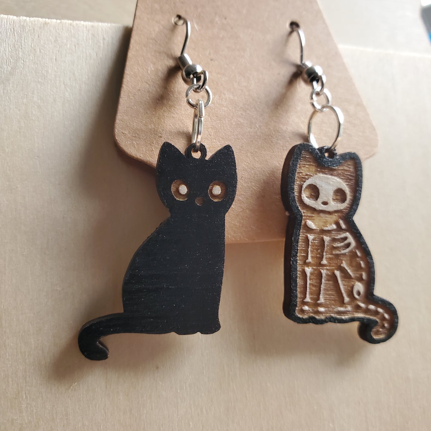 Custom Wooden Earrings