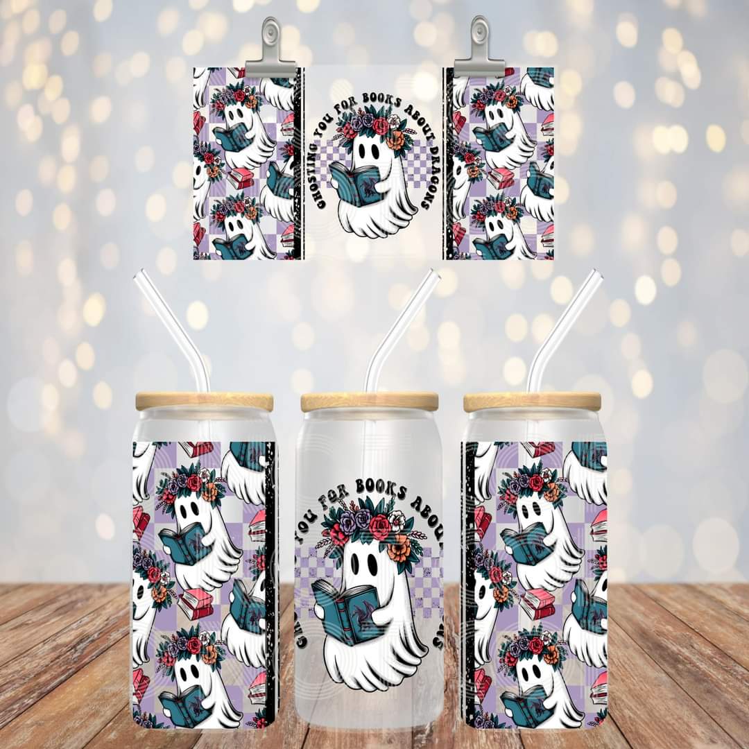 Romantasy Glass Cans (Multiple Designs)