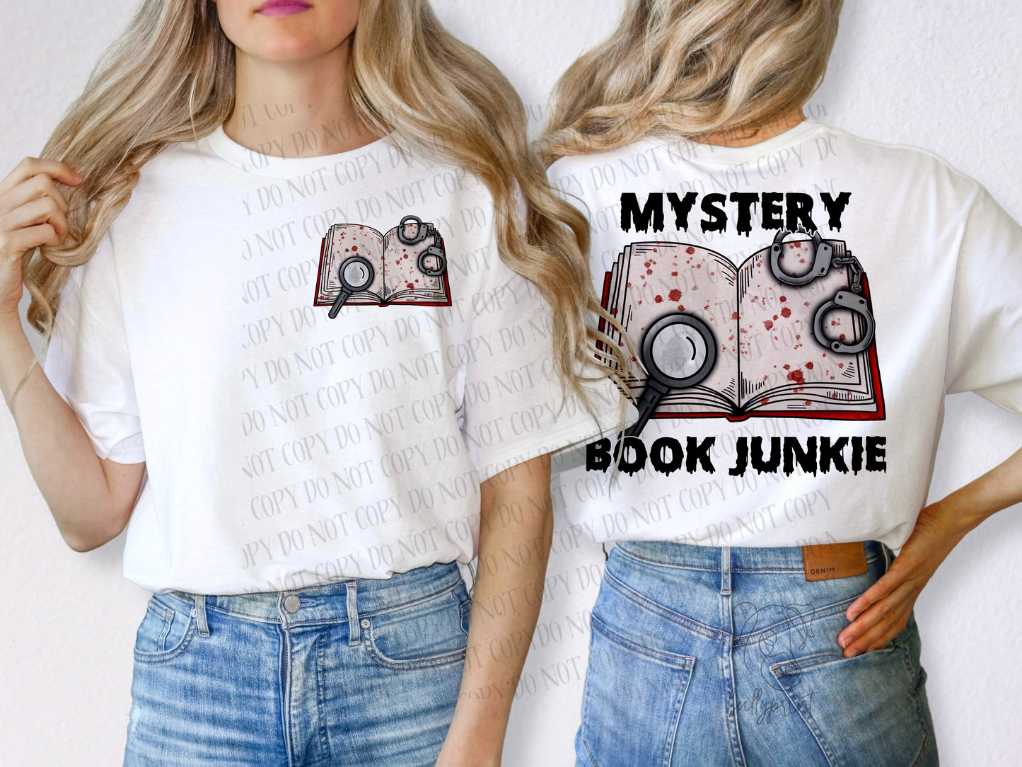 Mystery Book Junkie Shirt