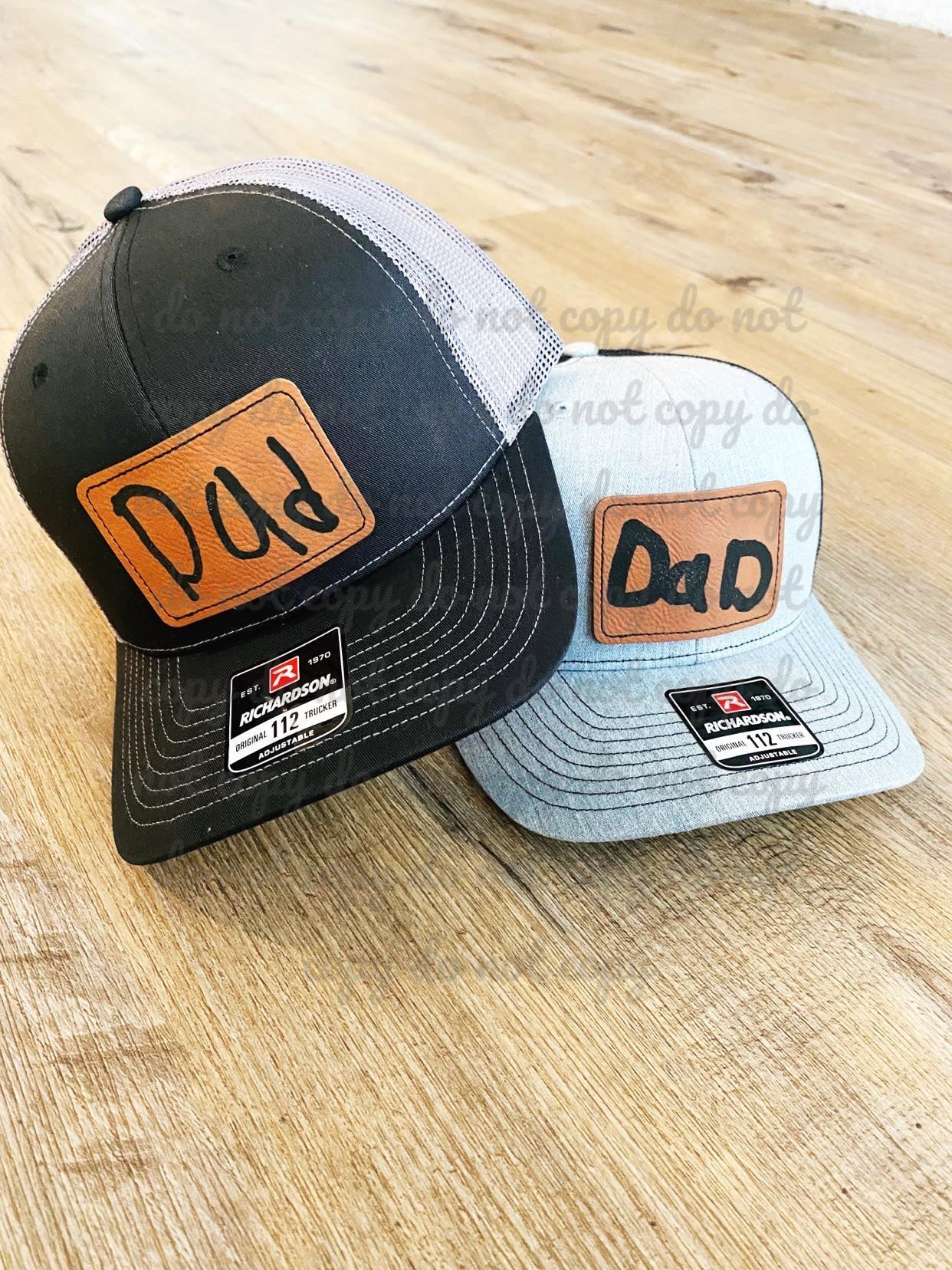 Personalized Dad Patch Hat