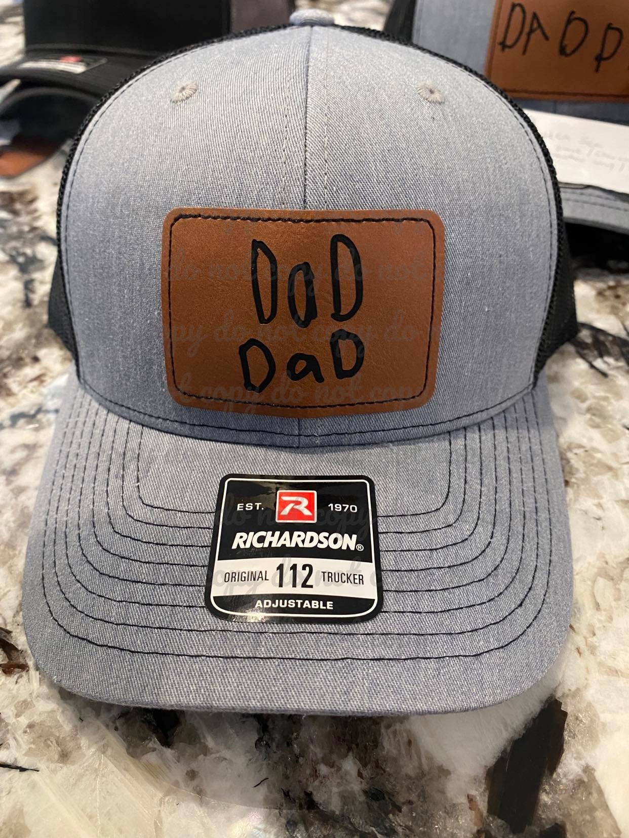 Personalized Dad Patch Hat